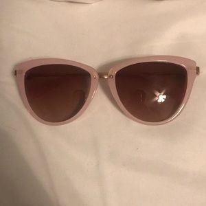 Pink Michael Kors cat eye sunglasses